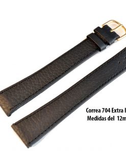 Correa 704NE en color negro EXTRA LARGA