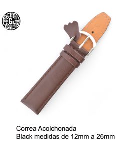 Correa Black Acolchonada cafe