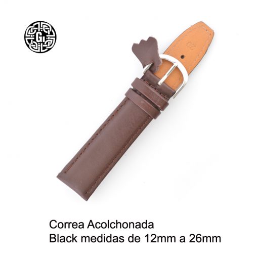 Correa Black Acolchonada cafe