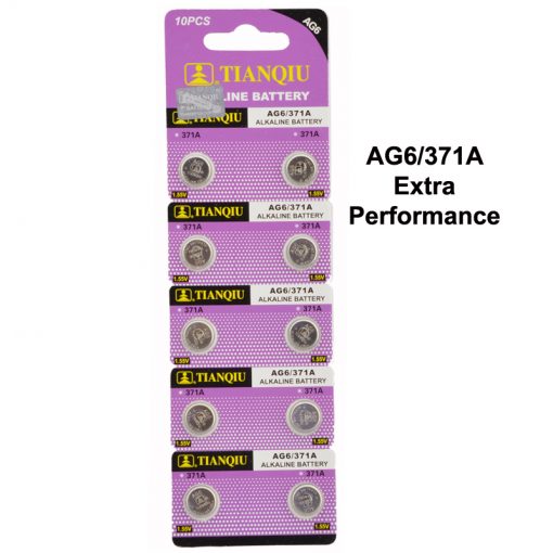 371A / LR920 Tianqiu brand, Alkaline Button Cell